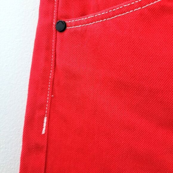 RAG & BONE canvas utility red jeans - Picture 4 of 11